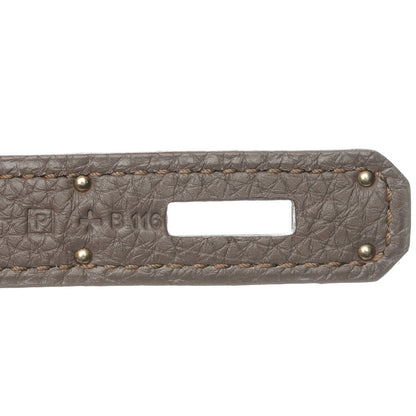 Hermes Togo Kelly Retourne 35 Etain 13 of 25