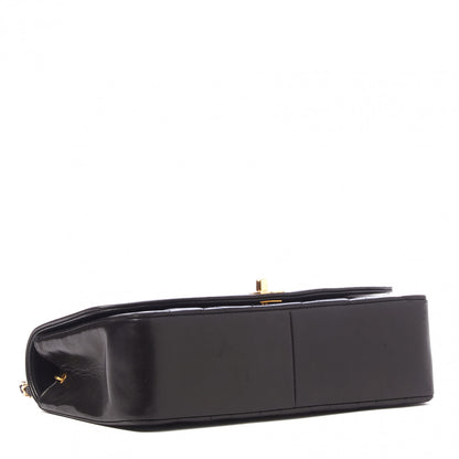 Chanel Lambskin Quilted Medium Single Flap Black 4 of 10