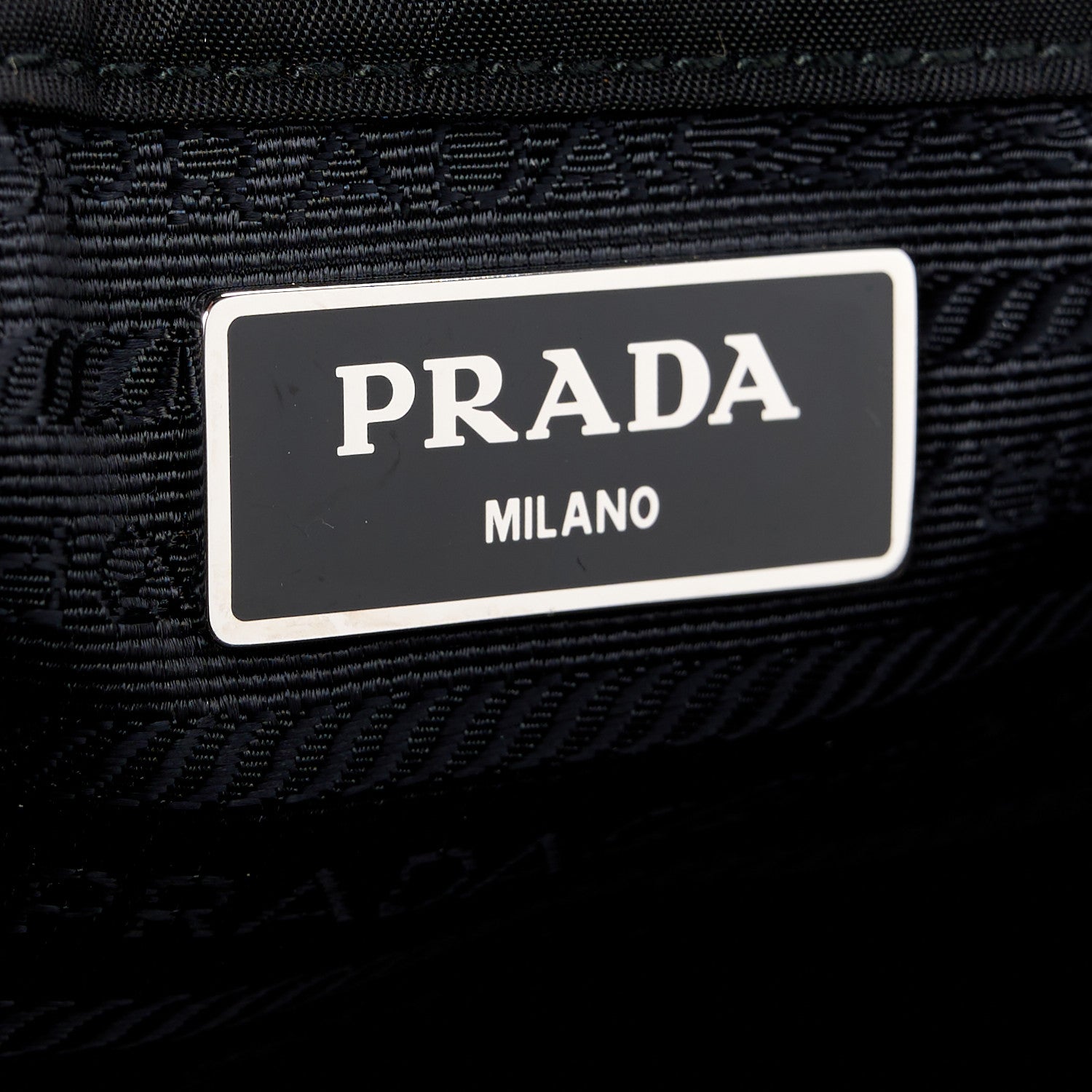 Prada Nylon Tessuto Impuntu Quilted Tote Black 6 of 11