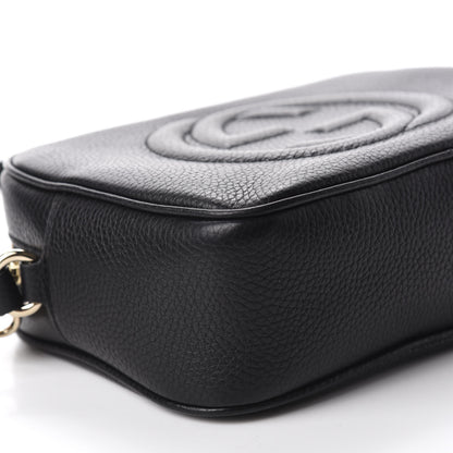 Gucci Pebbled Calfskin Small Soho Disco Bag Black 6 of 12