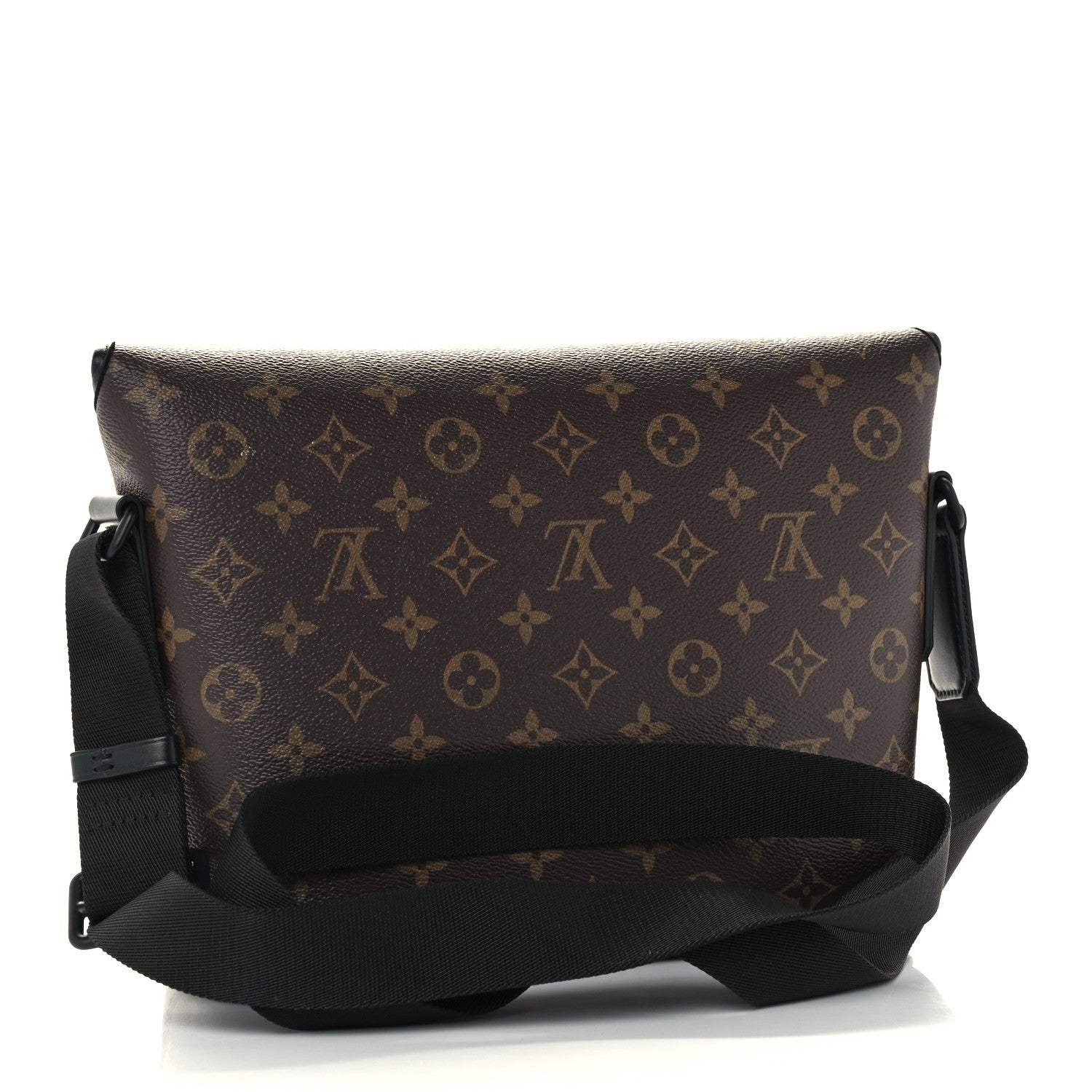 Louis Vuitton Monogram Macassar Magnetic Messenger 3 of 12