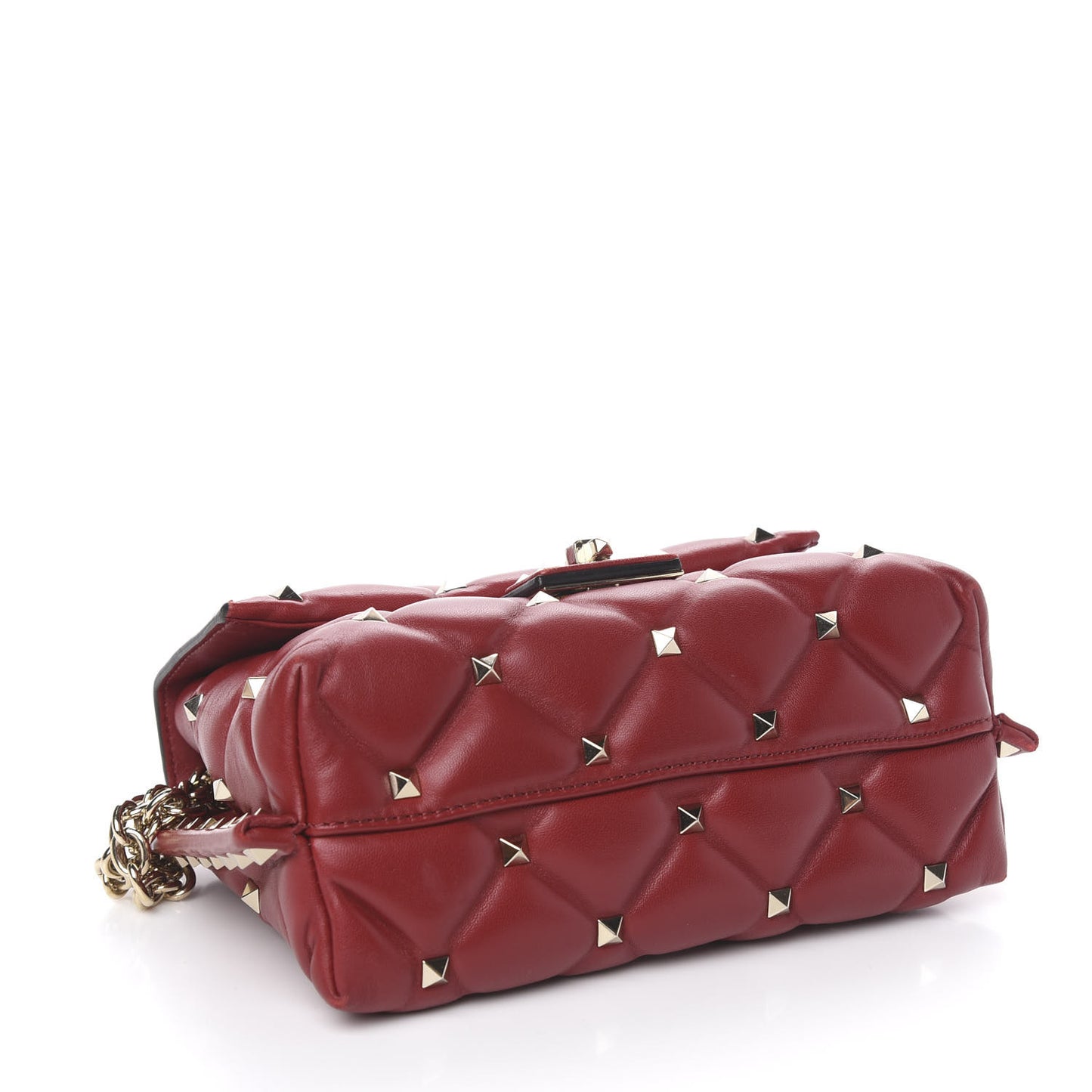 Nappa Candystud Crossbody Red