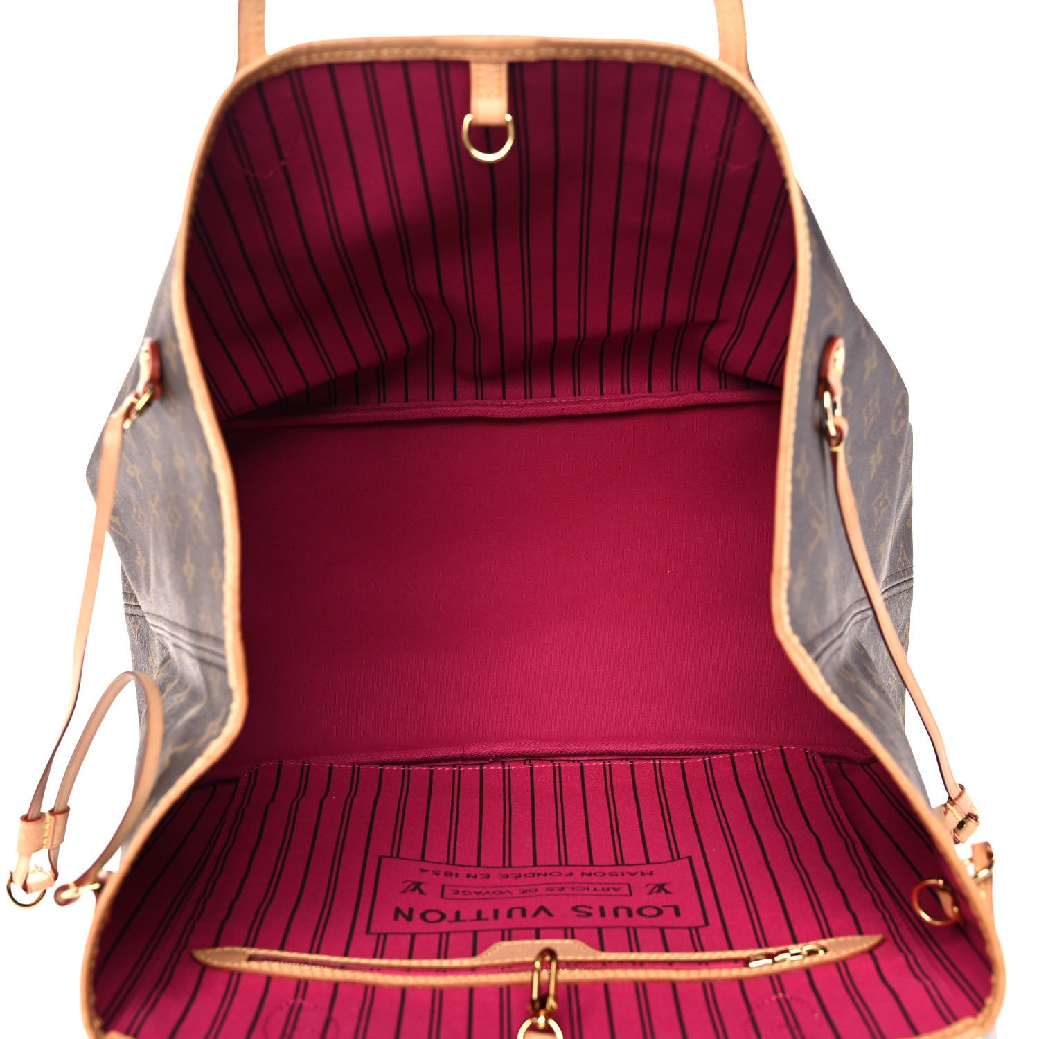 Louis Vuitton Monogram Neo Neverfull GM Fuchsia 5 of 12