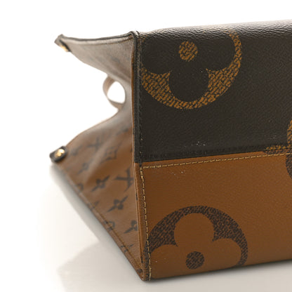 Louis Vuitton Reverse Monogram Giant Onthego MM 7 of 9