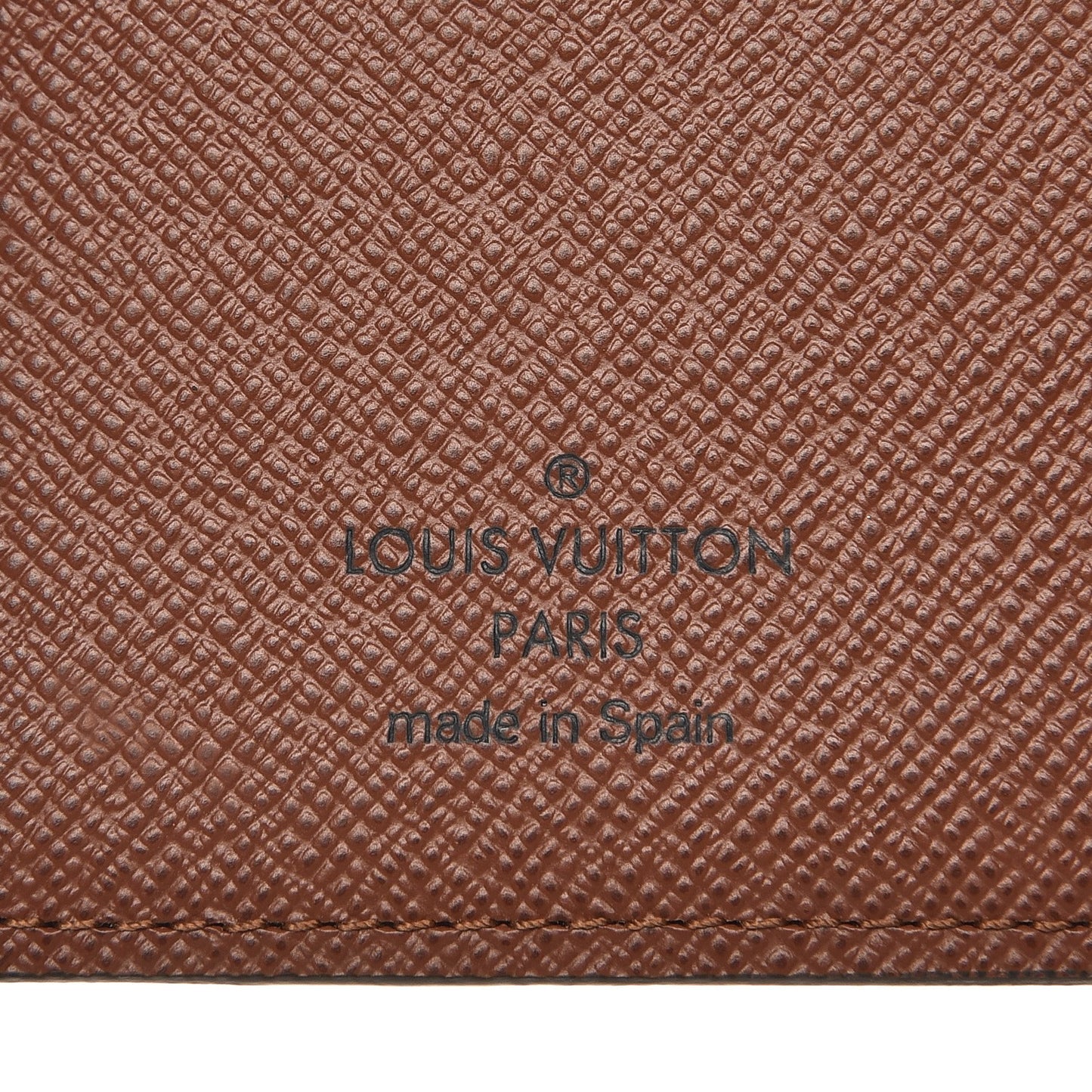 Monogram Small Ring Agenda Cover