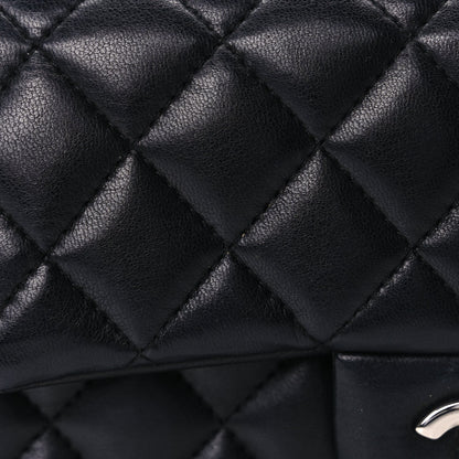 Chanel Lambskin Quilted Mini Rectangular Flap Black 7 of 10