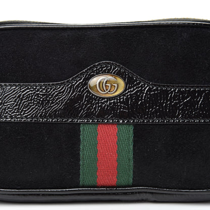 Gucci Suede Patent Ophidia Belted iPhone Case 75 30 Black 8 of 11