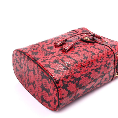 Gucci Python Ophidia Bucket Bag Red Black 8 of 8