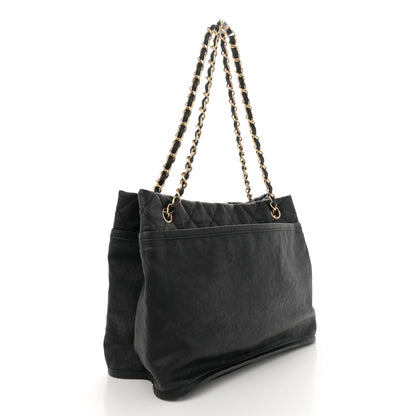 Chanel Calfskin Natural Beauty Reissue Tote Black 3 of 10