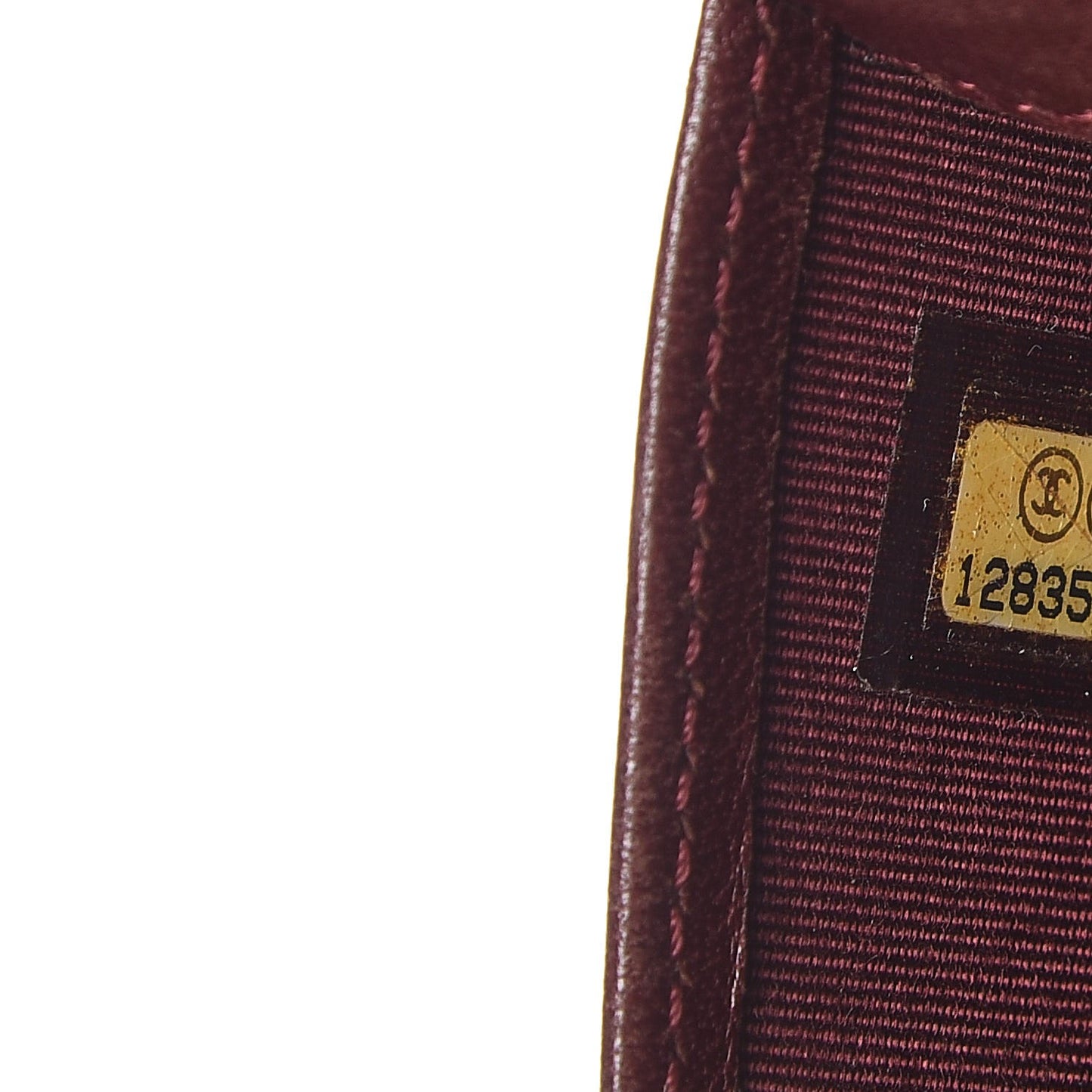 Lambskin Quilted Yen Wallet Black