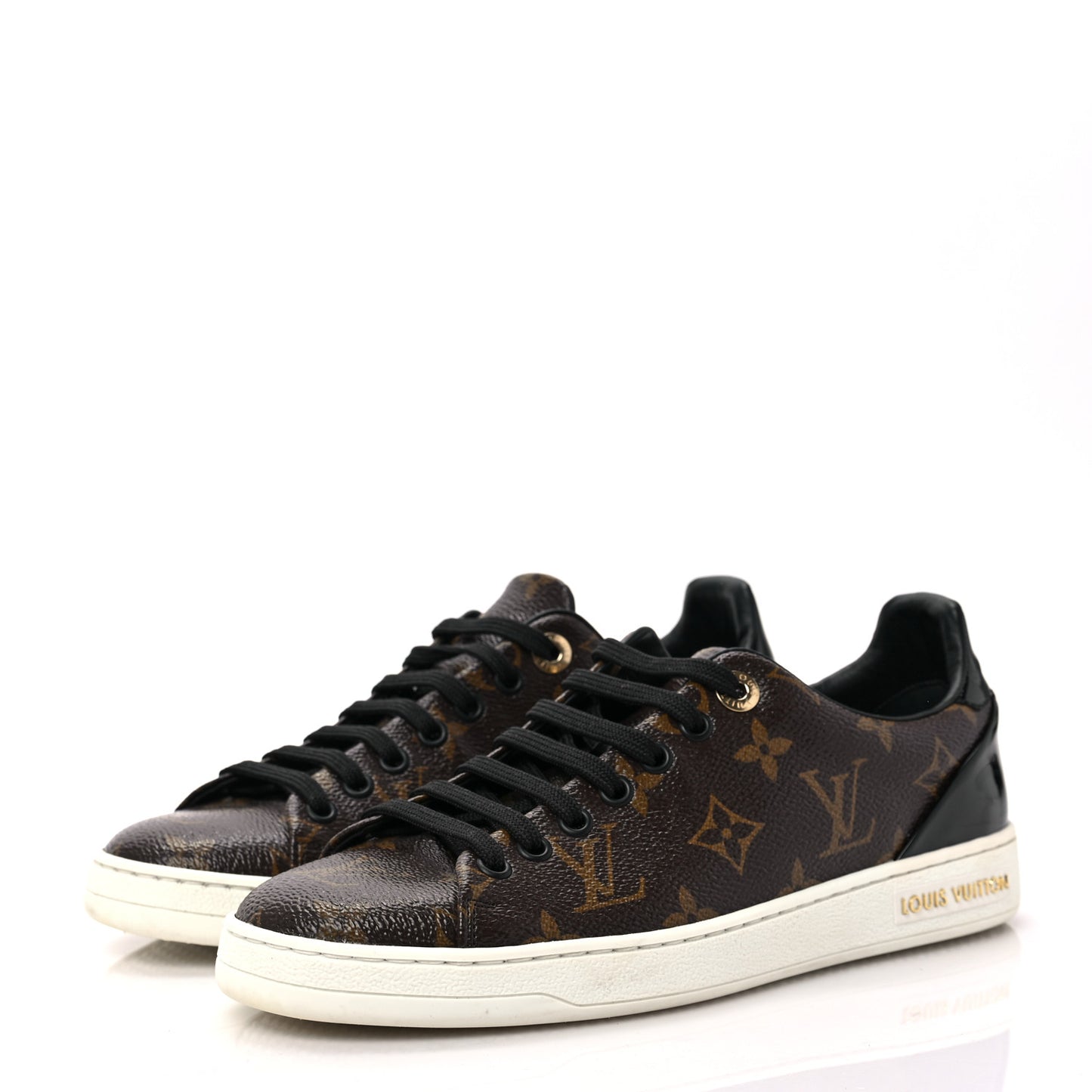 Patent Monogram Frontrow Sneakers 37