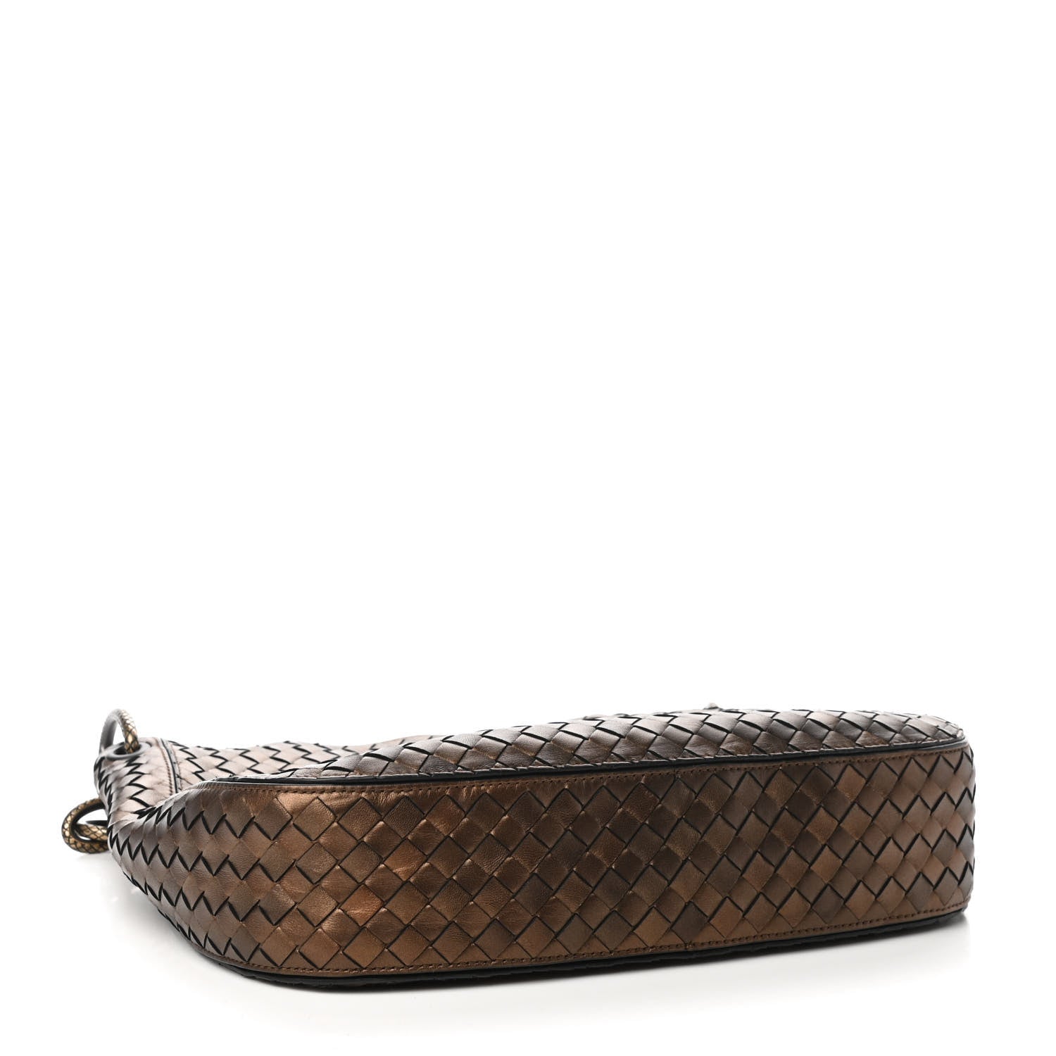 Bottega Veneta Nappa Intrecciato Small Loop Dark Bronze 3 of 4