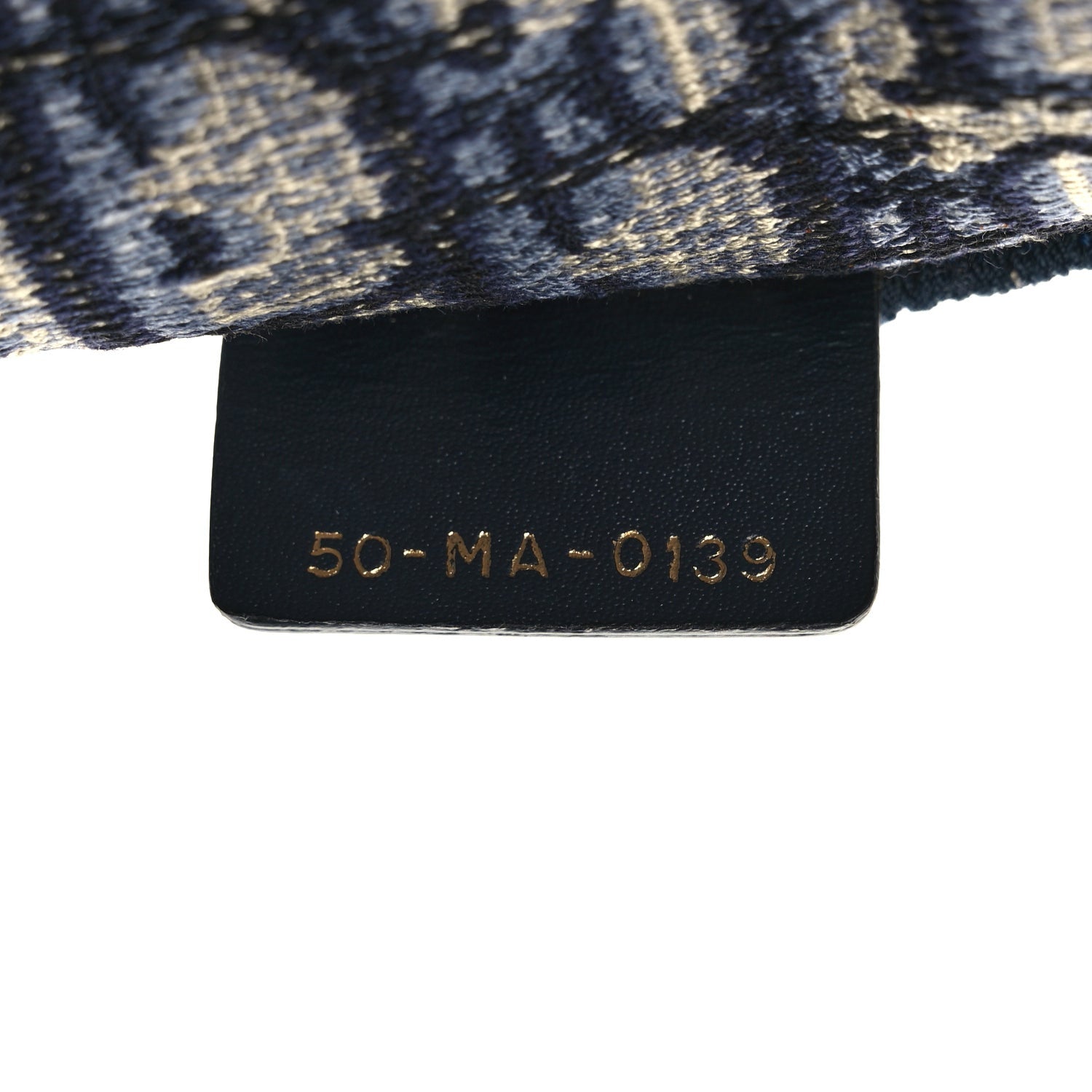 Christian Dior Oblique Medium Book Tote Blue Multicolor 6 of 9