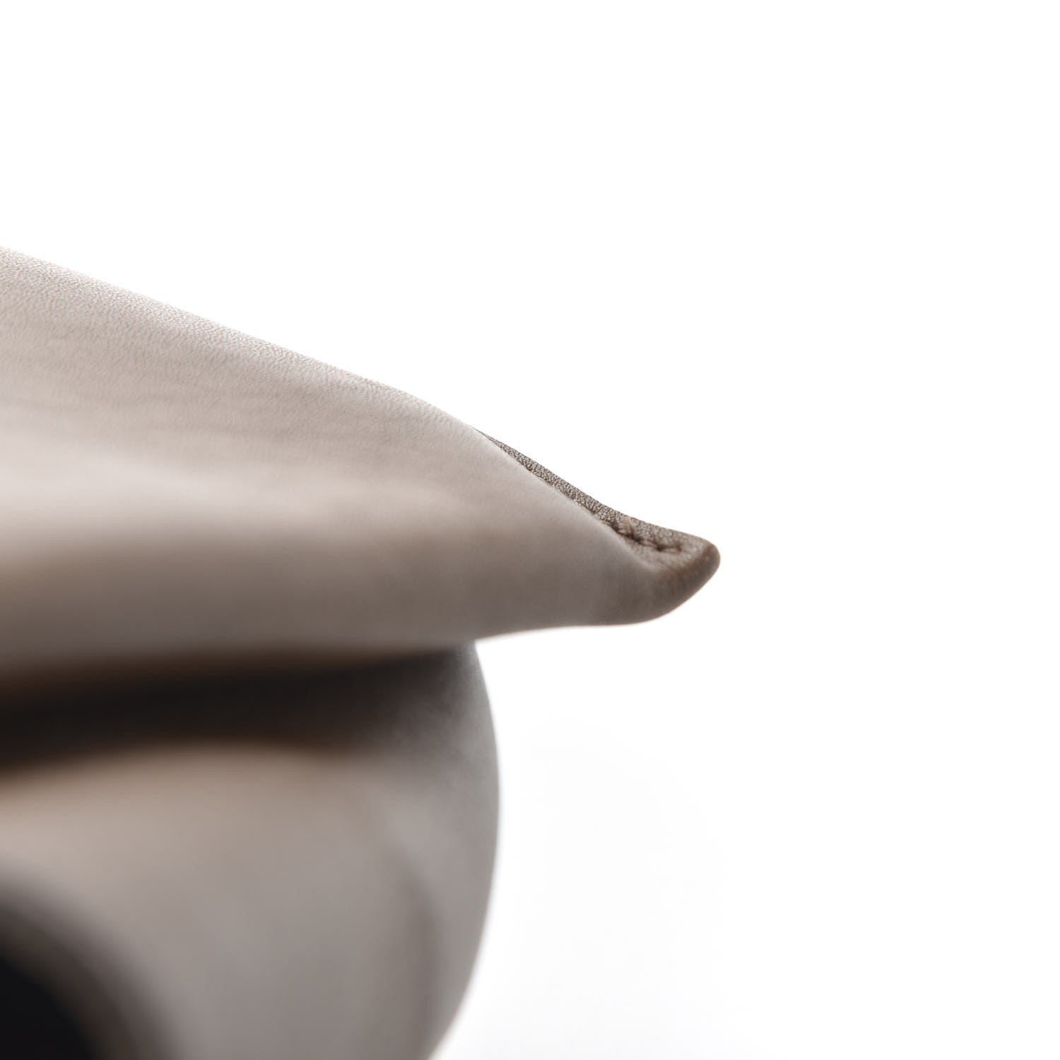 Celine Natural Calfskin Tri-Fold Clutch on Chain Havana 11 of 11