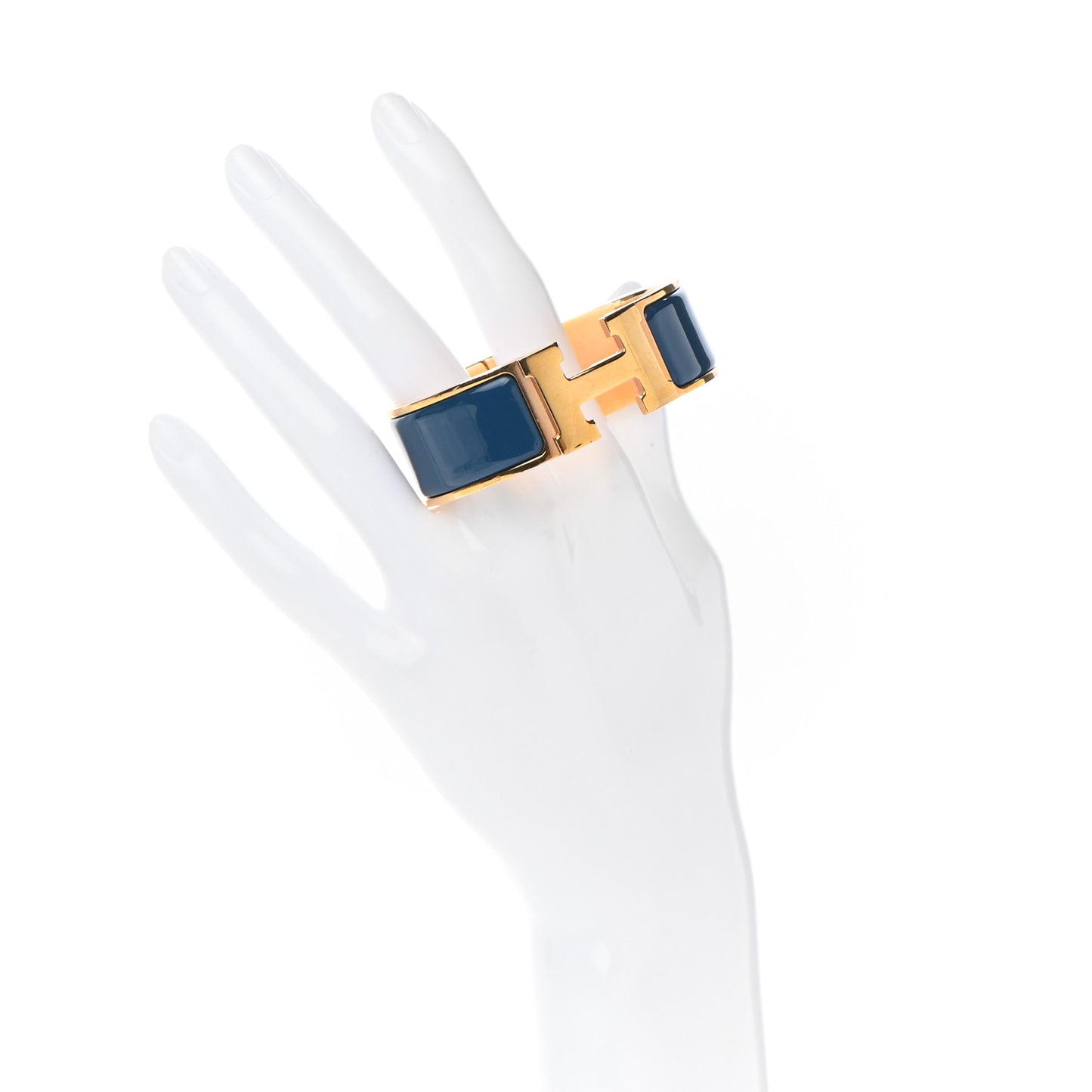 Enamel Wide Clic Clac H Bracelet PM Violet
