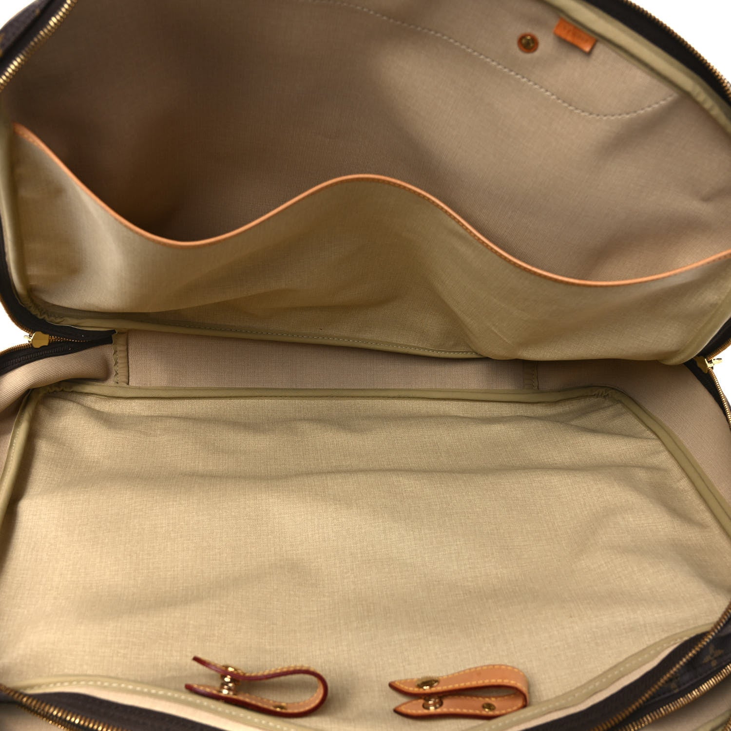 Louis Vuitton Monogram Alize 2 Compartment Luggage Travel Bag 6 of 17