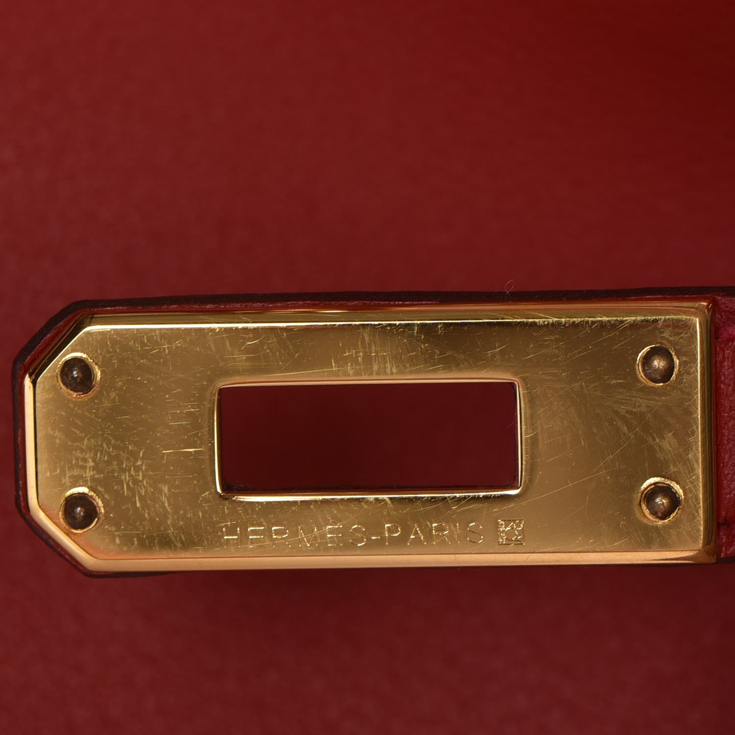 Hermes Swift Birkin 25 Vermillion 15 of 29