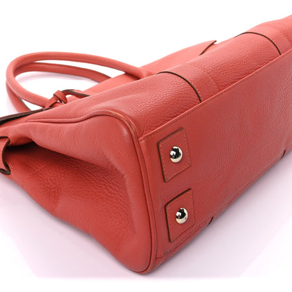 Mulberry Small Classic Grain Bayswater  Coral 7 of 8