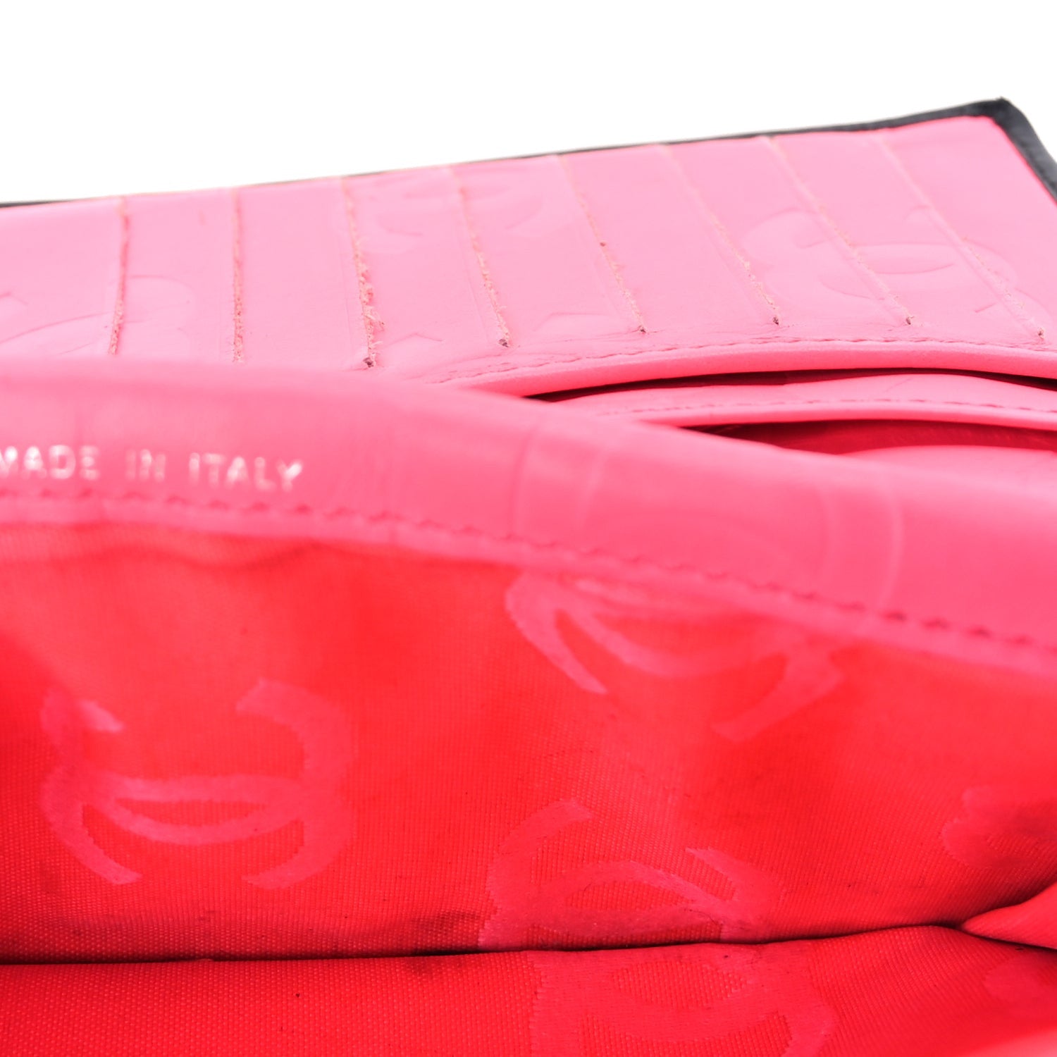 Chanel Calfskin Quilted Cambon Yen Wallet Black 5 of 7