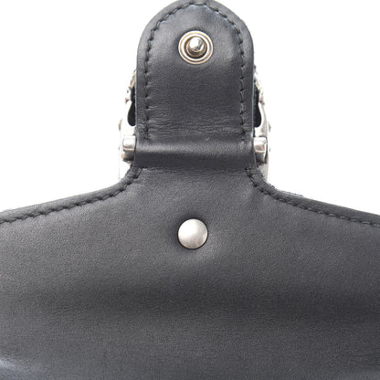Gucci Velvet Super Mini Dionysus Shoulder Bag Black 7 of 12