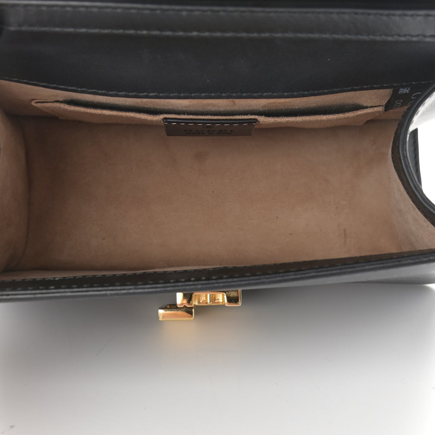 Calfskin Mini Sylvie Top Handle Bag Black