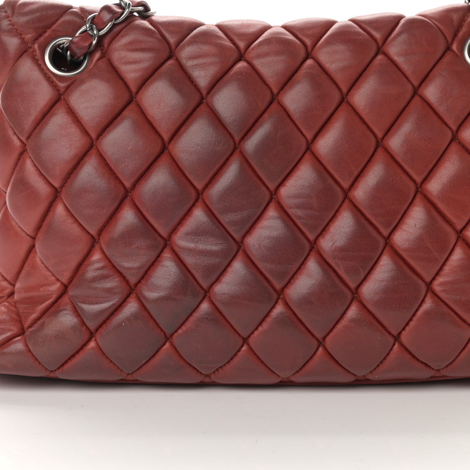 Chanel Lambskin Large New Bubble Flap Red 18 of 21