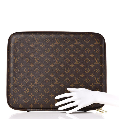 Louis Vuitton Monogram 15 Inch Laptop Sleeve 2 of 10