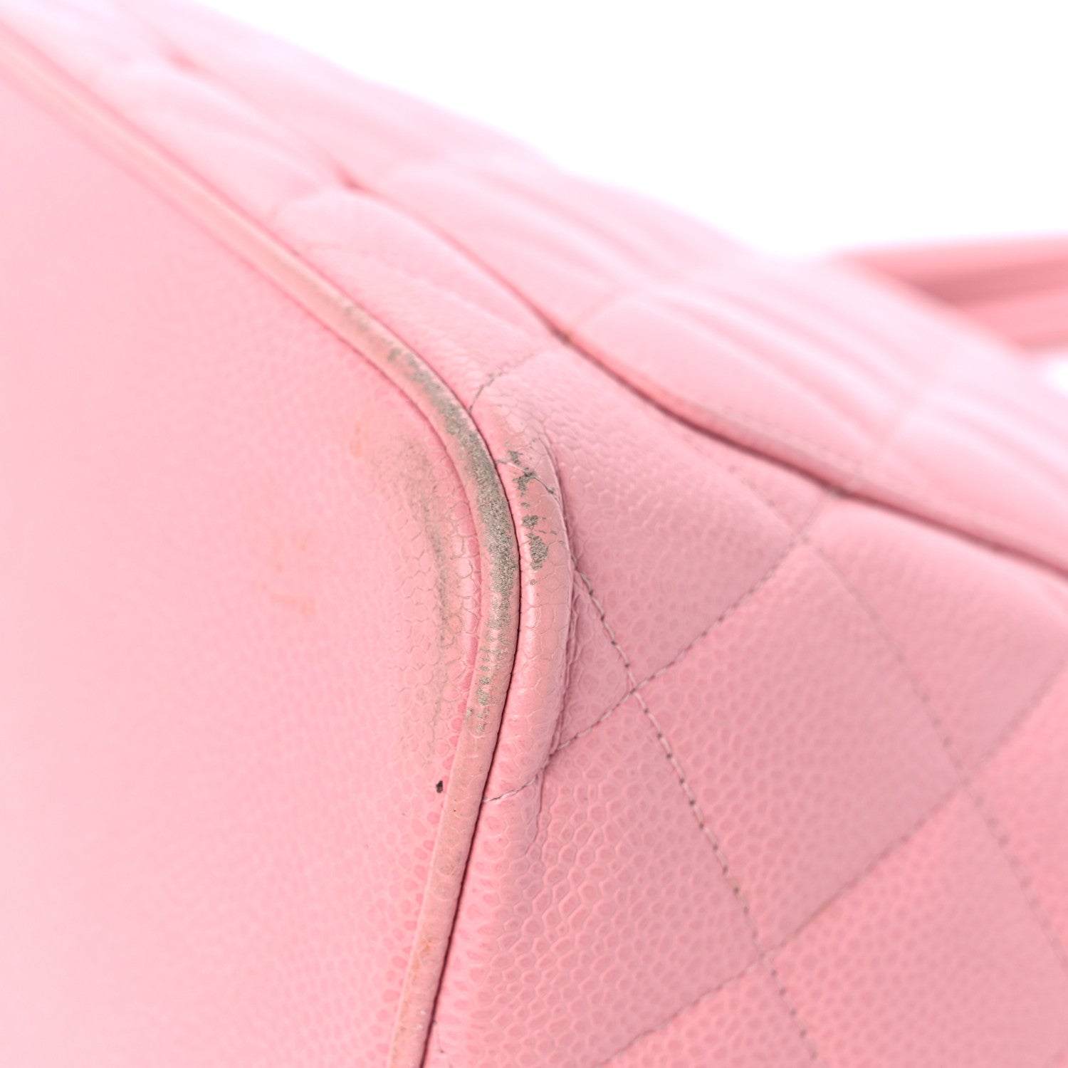 Chanel Caviar Medallion CC Tote Light Pink 11 of 18