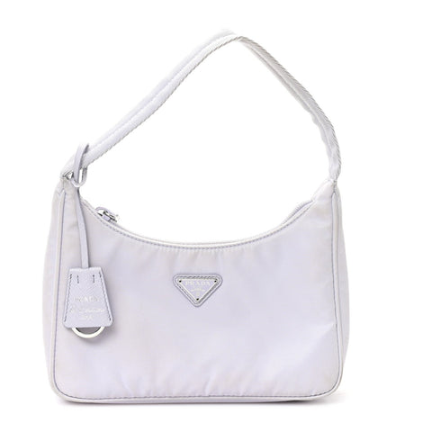 Tessuto Nylon Mini Re-Edition 2000 Bag Fiordaliso