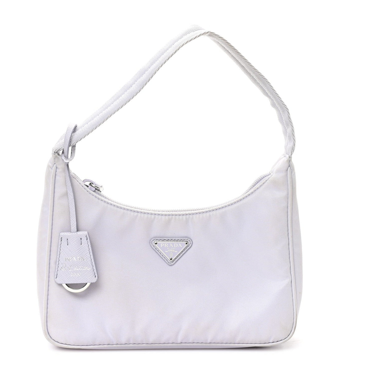 Prada Tessuto Nylon Mini Re-Edition 2000 Bag Fiordaliso 1 of 7
