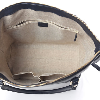 Gucci Soft Microguccissima Dome Satchel Navy 5 of 9