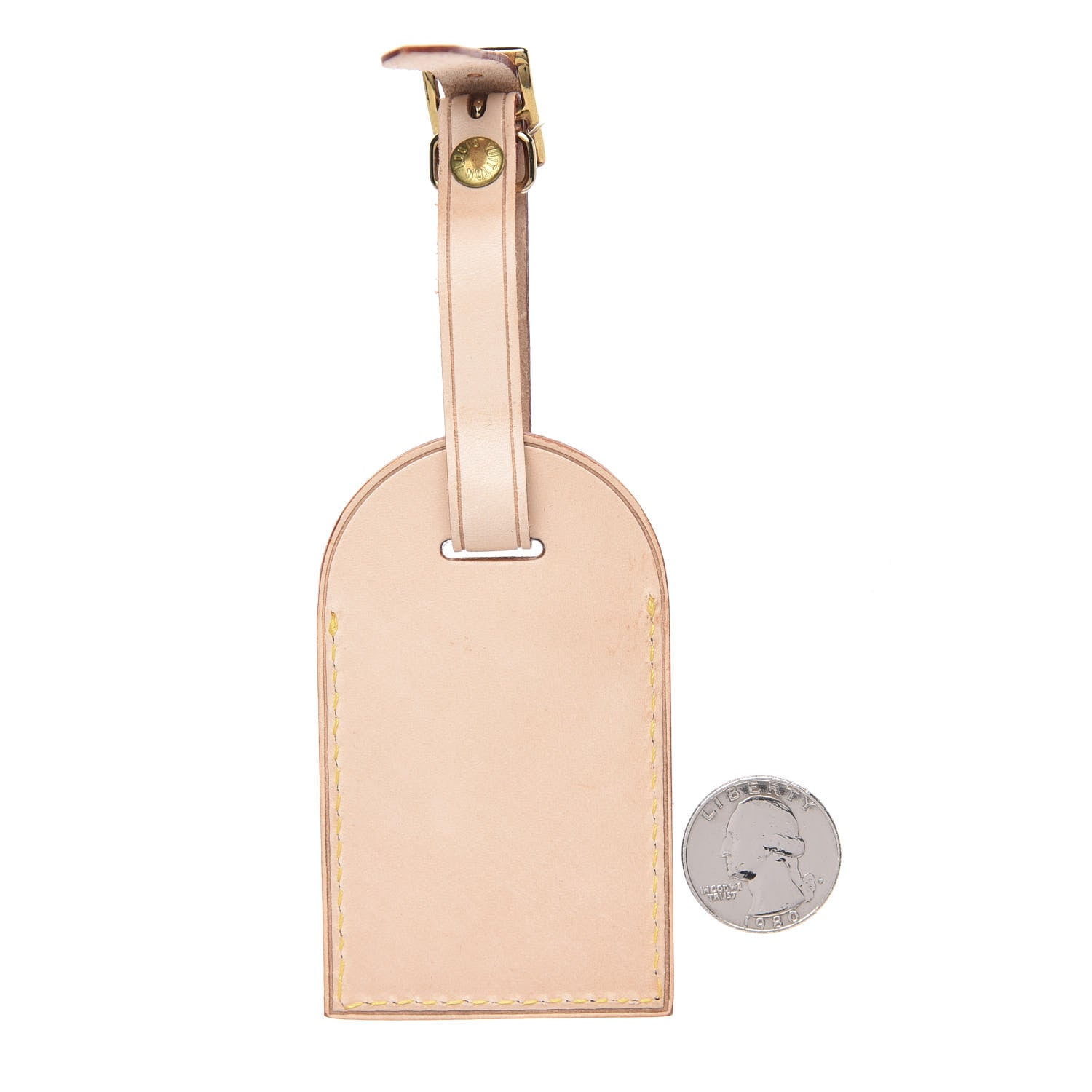 Louis Vuitton Vachetta Luggage Tag 2 of 4