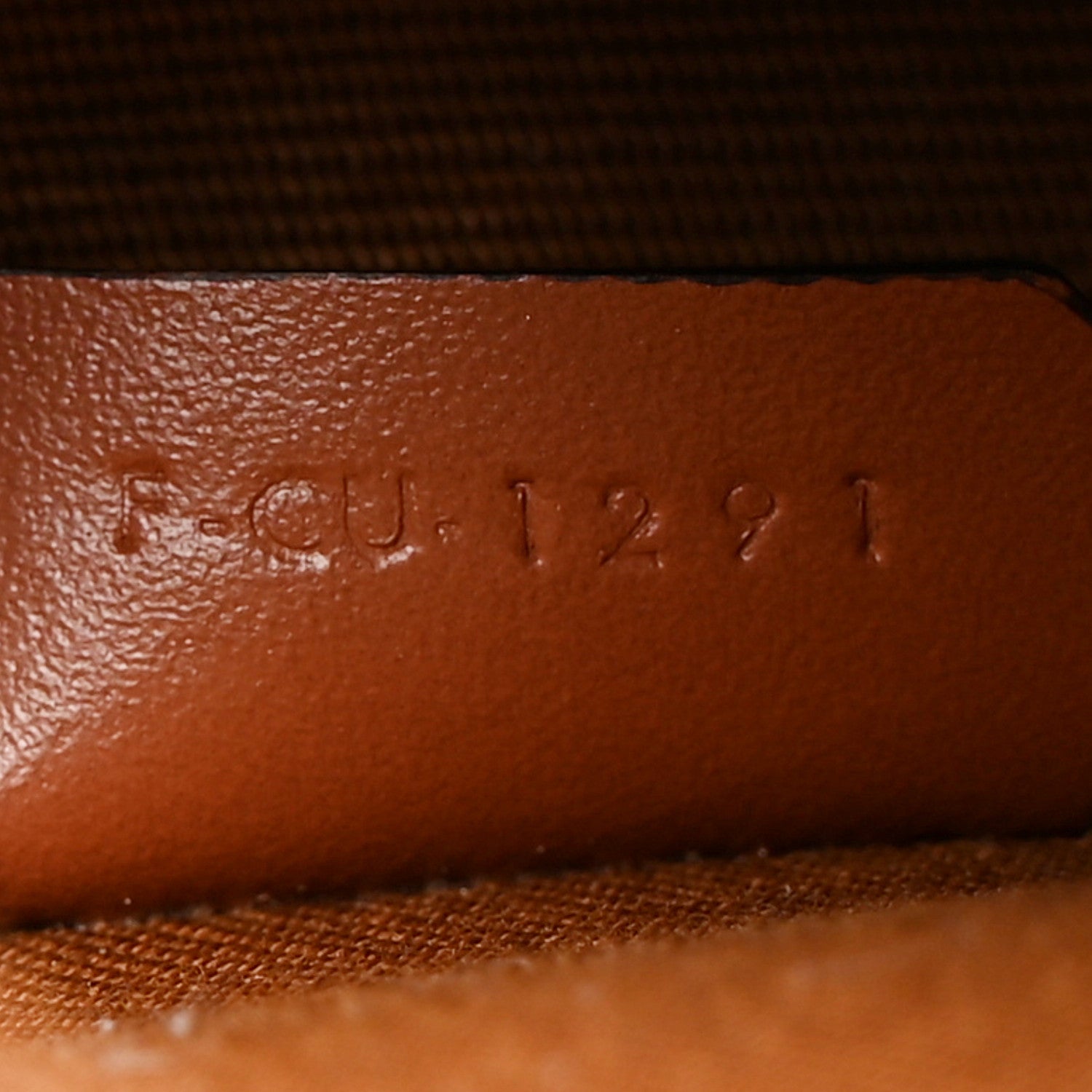 Celine Triomphe Canvas Mini Triangle Crossbody Bag Tan 7 of 8