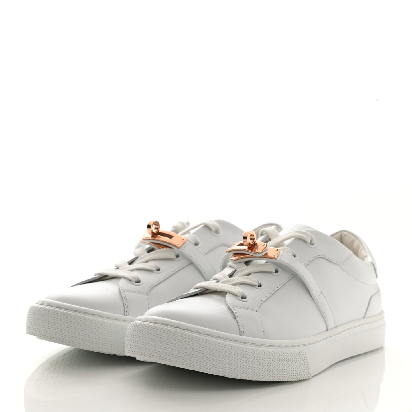 Calfskin Day Sneakers 39 White