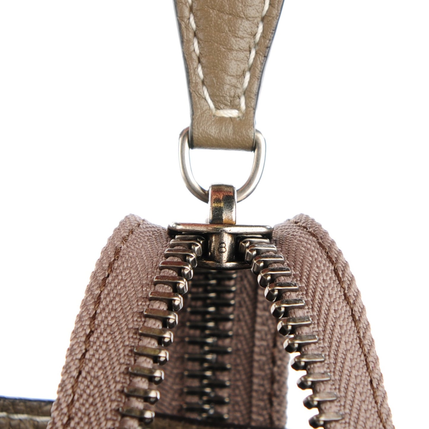 Drummed Calfskin Mini Luggage Souris