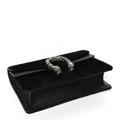 Gucci Velvet Super Mini Dionysus Shoulder Bag Black 3 of 8