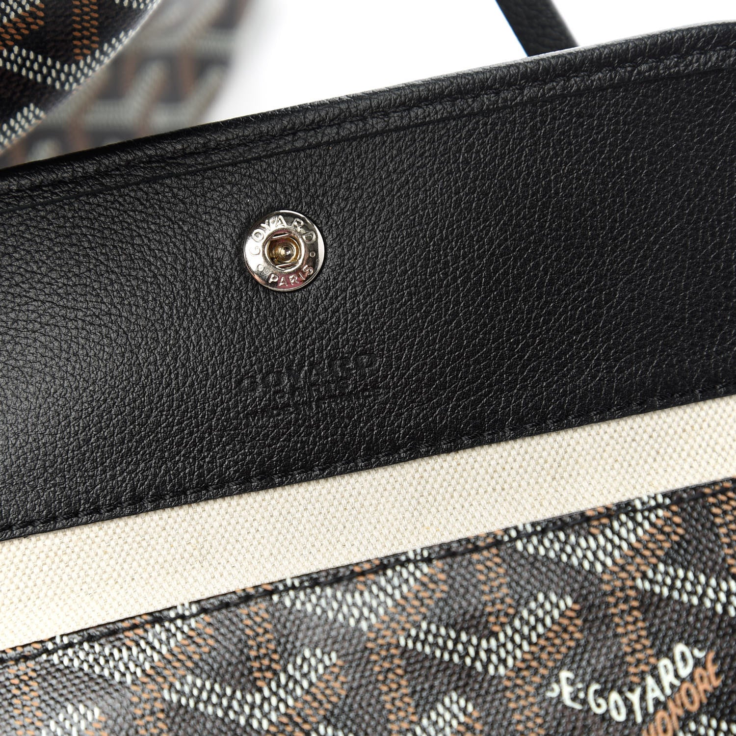 Goyard Goyardine Saint Louis PM Black 8 of 9