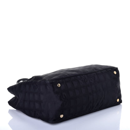 Chanel Nylon Medium Travel Tote Black 4 of 9