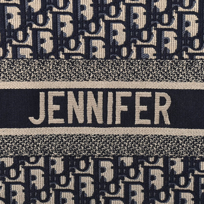 Christian Dior Oblique Book Tote Blue Multicolor 10 of 10