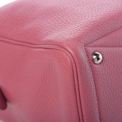 Hermes Taurillon Clemence Victoria II 35 Bois de Rose 9 of 14