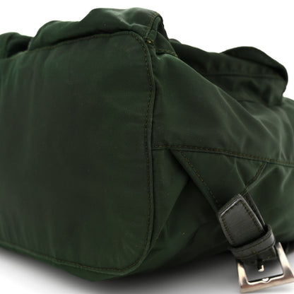 Prada Nylon Vela Small Backpack Green 10 of 17