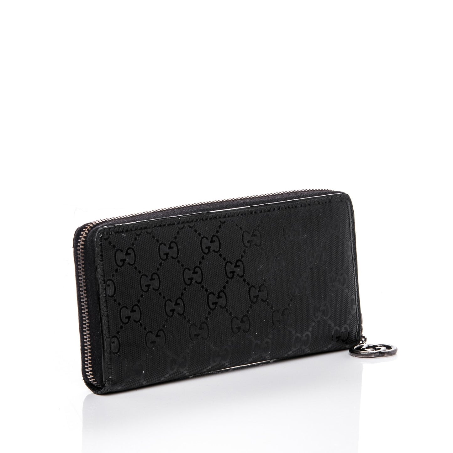 Imprime Monogram GG Pierce Zip Around Wallet Black