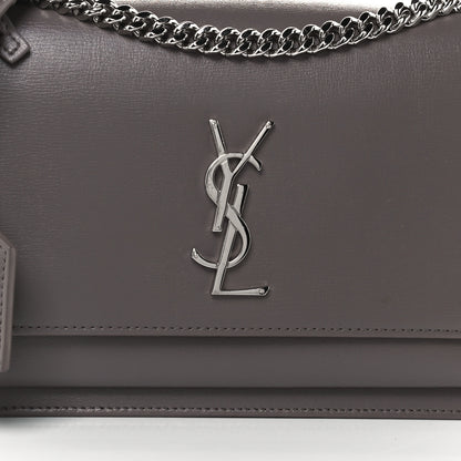 Saint Laurent Calfskin Medium Monogram Sunset Fog 10 of 13