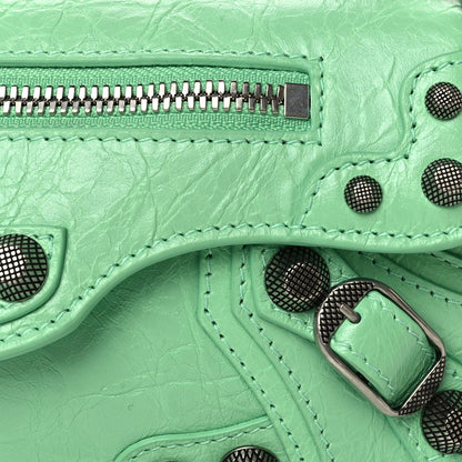 Balenciaga Agneau Arena Le Cagole Sling Bag XS Green 7 of 9