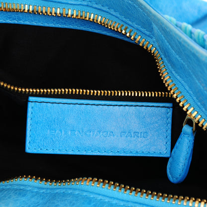 Balenciaga Agneau Giant 21 Gold Hardware Part Time Sky Blue 8 of 9