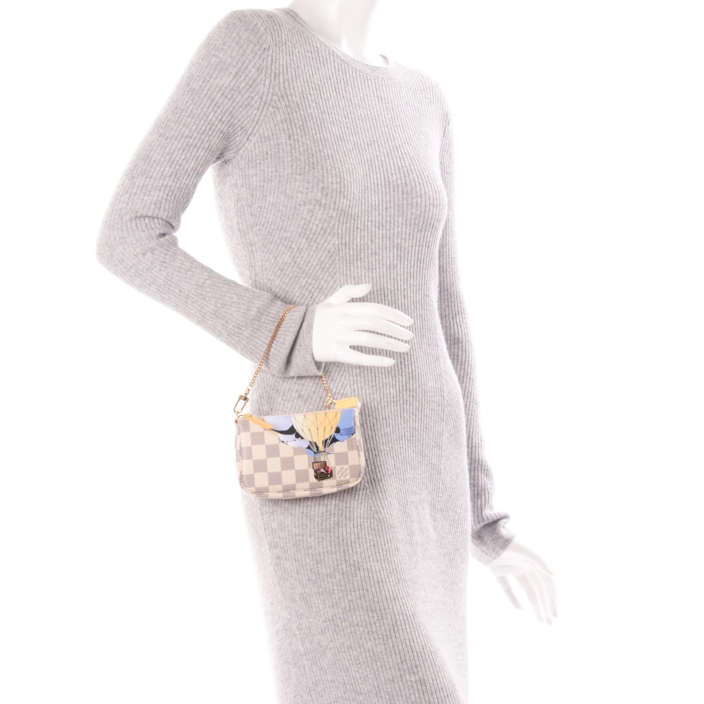 Damier Azur Illustre Mini Pochette Accessories