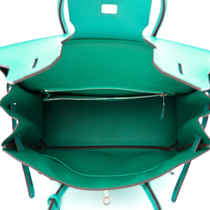 Hermes Epsom Birkin 30 Bleu Paon 5 of 11