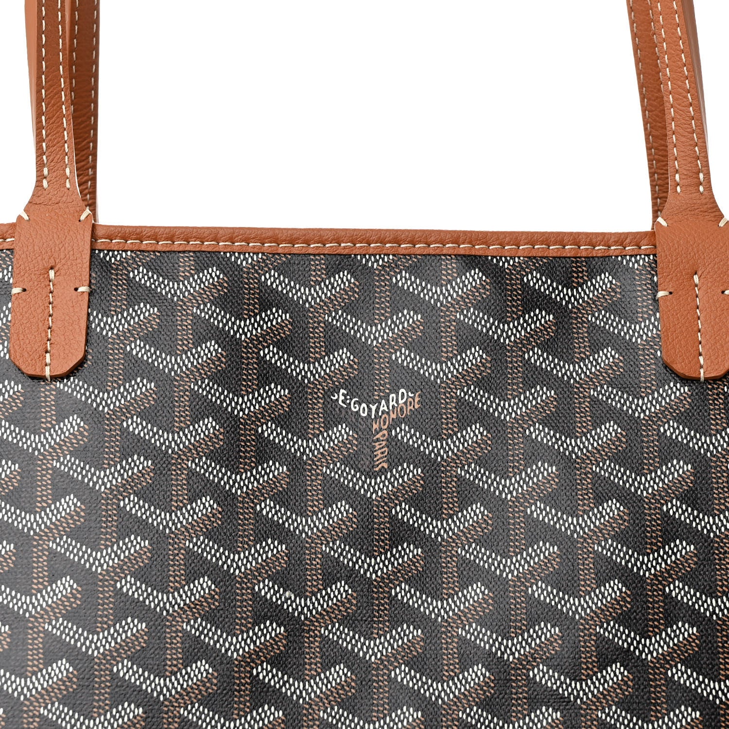 Goyard Goyardine Artois MM Black Gold 8 of 10