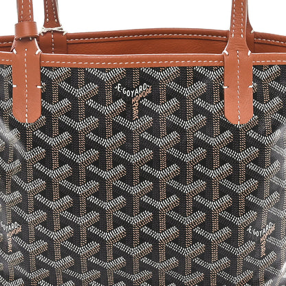 Goyard Goyardine Reversible Mini Anjou Black Gold 7 of 16