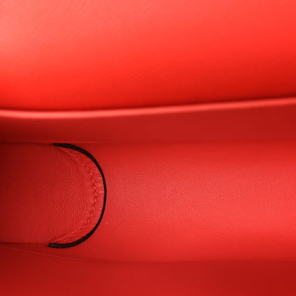 Hermes Epsom Cherche Midi Clutch Rouge Tomate 7 of 10